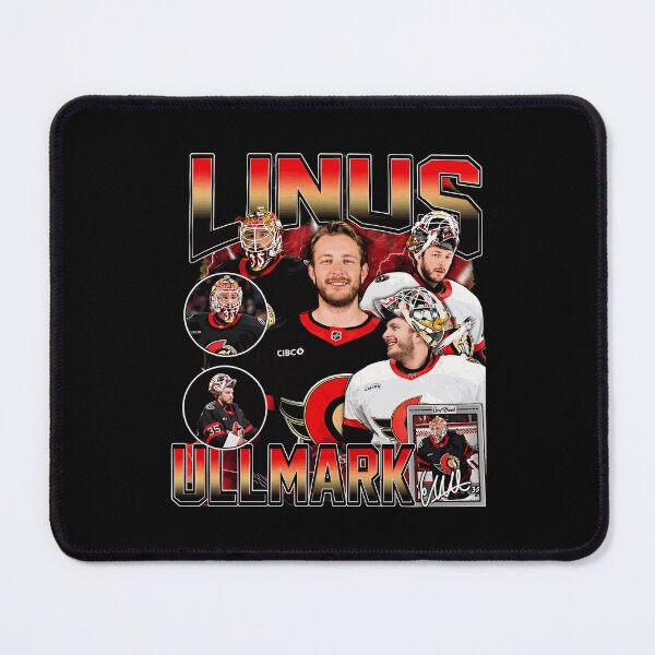 Item preview, Linus Ullmark Vintage Hockey Collage designed and sold by KarinaJoh86182.