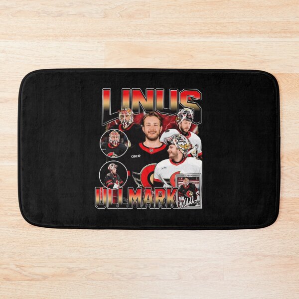 Item preview, Linus Ullmark Vintage Hockey Collage  designed and sold by KarinaJoh86182.