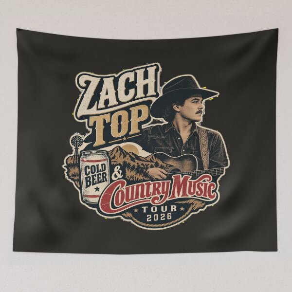 Item preview, Zach Top Cold Beer & Country Music Tour 2026 designed and sold by AndyGordon125.