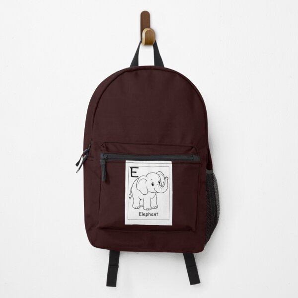 Item preview, Elephant Letter E Design designed and sold by ZedColors.