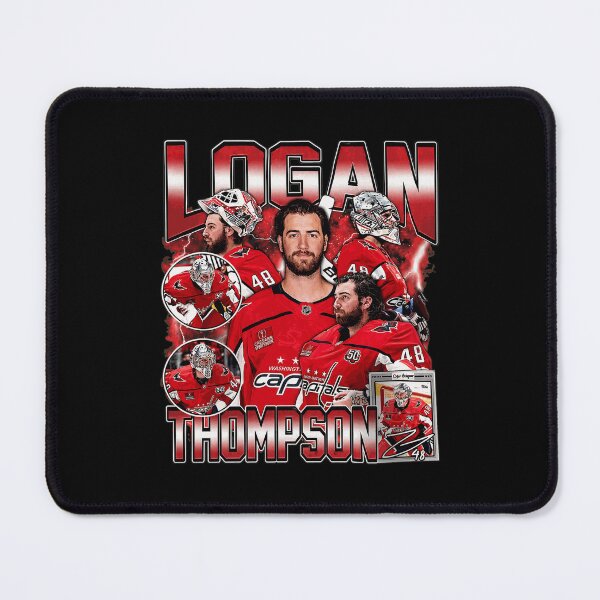 Item preview, Logan Thompson Washington Capitals Vintage designed and sold by JeffreyTh48291.