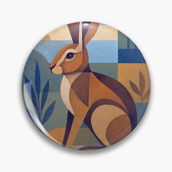 Item preview, Hare - a Geometric illustration. designed and sold by GalleryKauffeld.