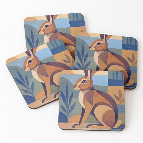 Item preview, Hare - a Geometric illustration. designed and sold by GalleryKauffeld.