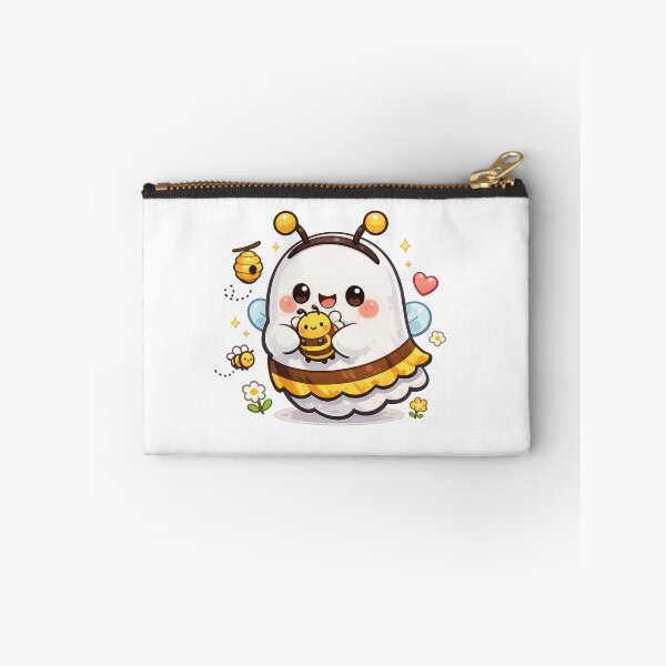 Item preview, Kawaii Bee Ghost designed and sold by Sommium .
