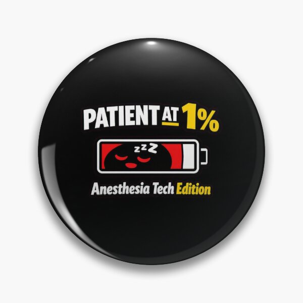 Item preview, Patient At 1 Percent Funny Anesthesia Tech designed and sold by Timeless Junction.