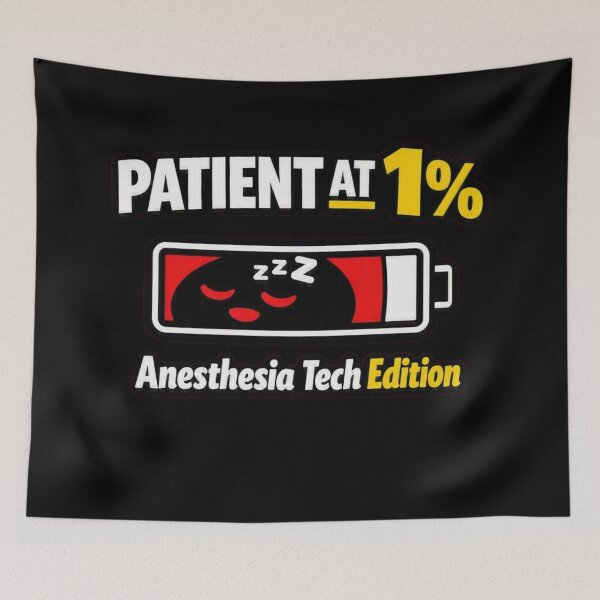 Item preview, Patient At 1 Percent Funny Anesthesia Tech designed and sold by Timeless Junction.