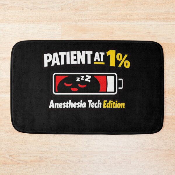 Item preview, Patient At 1 Percent Funny Anesthesia Tech designed and sold by Timeless Junction.