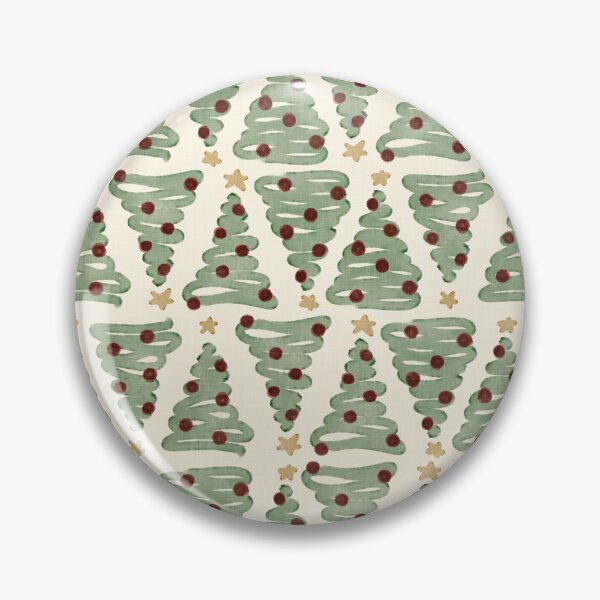 Item preview, Cozy Hand Drawn Christmas Tree Pattern designed and sold by DesigndN.
