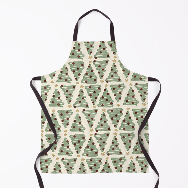 Item preview, Cozy Hand Drawn Christmas Tree Pattern designed and sold by DesigndN.