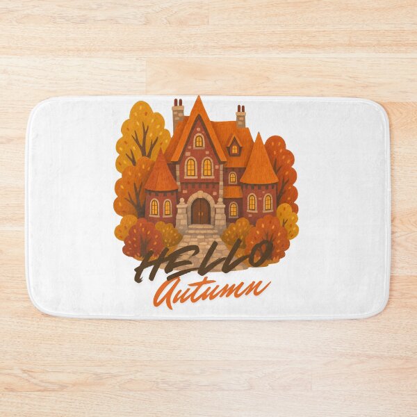 Item preview, Cozy Autumn Cottage Hello Fall designed and sold by Little-Miracle.