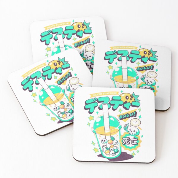 Item preview, Dark Humor and Pop Energy – Death Flavour Bubble Tea designed and sold by WATEKE.