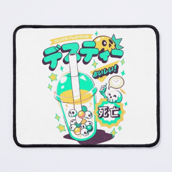 Item preview, Dark Humor and Pop Energy – Death Flavour Bubble Tea designed and sold by WATEKE.