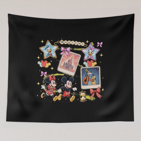 Item preview, Magical Disney Characters Retro Crop Top designed and sold by GaryMarti73594.