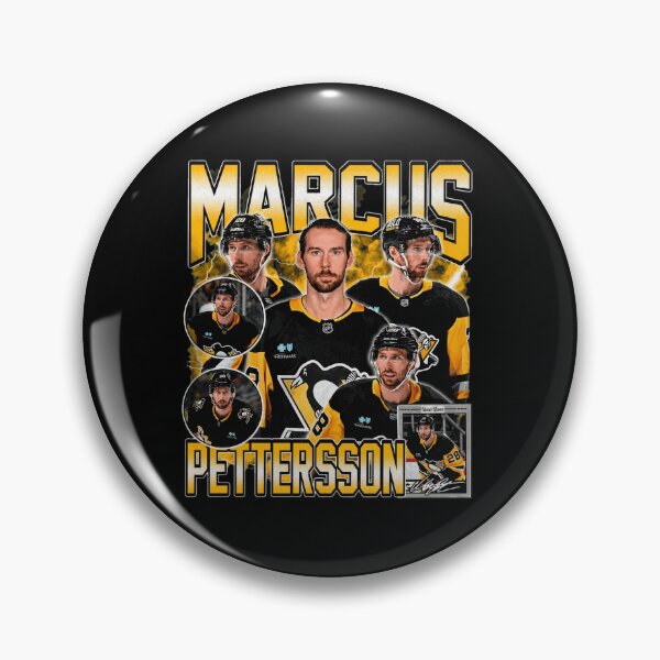Item preview, Marcus Pettersson Pittsburgh Penguins Vintage Hockey designed and sold by JulieWhit63084.