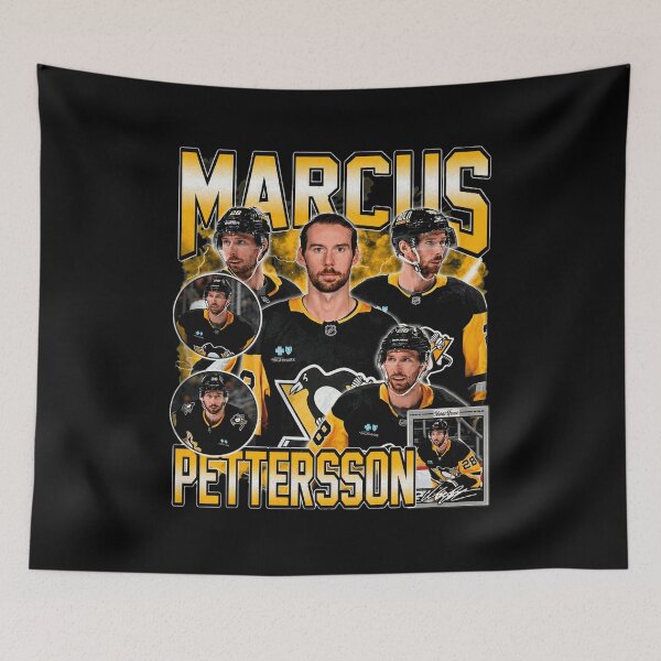 Item preview, Marcus Pettersson Pittsburgh Penguins Vintage Hockey designed and sold by JulieWhit63084.