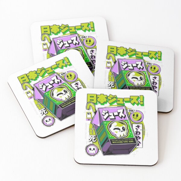 Item preview, Neon Energy and Dark Playfulness – Japan Juice Pop Art designed and sold by WATEKE.