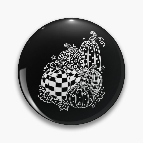 Item preview, Patterned Pumpkins Bring Whimsical Autumn Halloween Season Charm designed and sold by FreshVibe Prints.