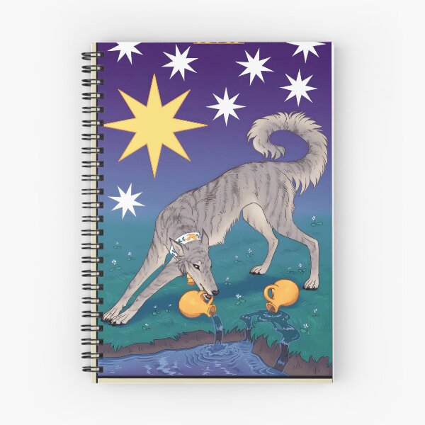 Item preview, XVII The Star Tarot Card Spiritual Seeker Divination designed and sold by khurgel-korbet.
