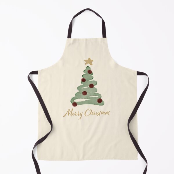 Item preview, Merry Christmas Watercolor Tree Illustration designed and sold by DesigndN.