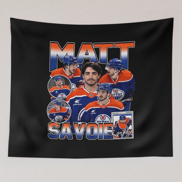 Item preview, Matt Savoie Edmonton Oilers Vintage Hockey  designed and sold by GaryMarti73594.