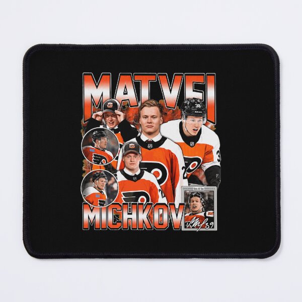 Item preview, Matvei Michkov Vintage Flyers Hockey designed and sold by JeffreyTh48291.