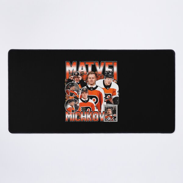 Item preview, Matvei Michkov Vintage Flyers Hockey designed and sold by JeffreyTh48291.