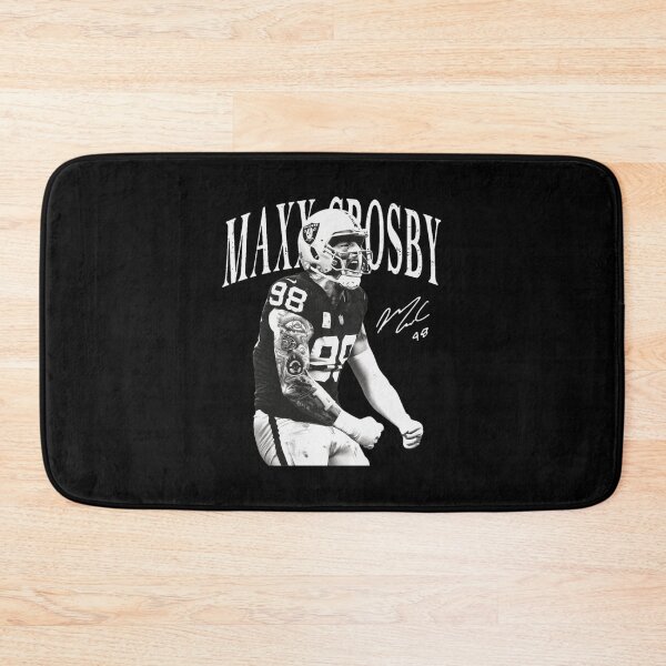 Item preview, MAXX CROSBY 98 Raiders Vintage Football  designed and sold by JulieWhit63084.