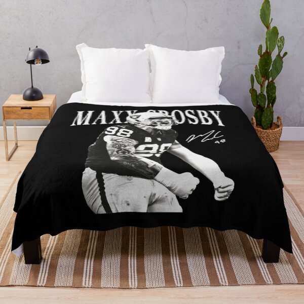Item preview, MAXX CROSBY 98 Raiders Vintage Football designed and sold by JulieWhit63084.