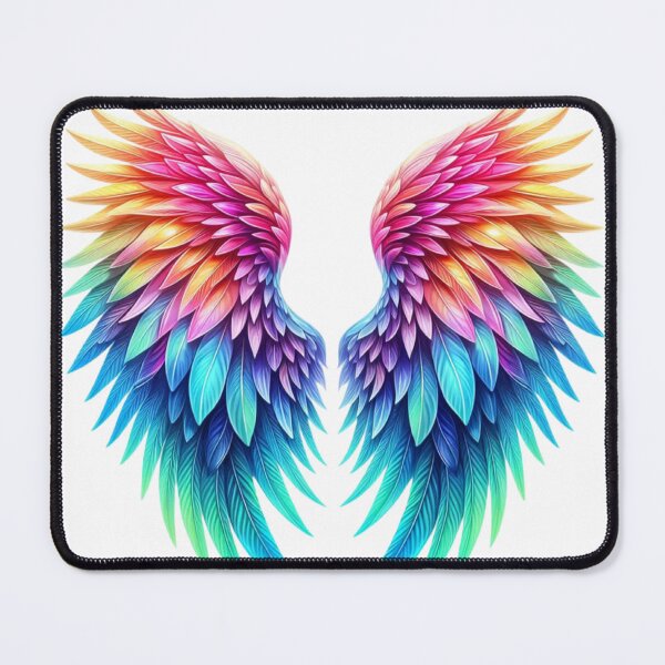 Item preview, rainbow wings designed and sold by KBdeco.
