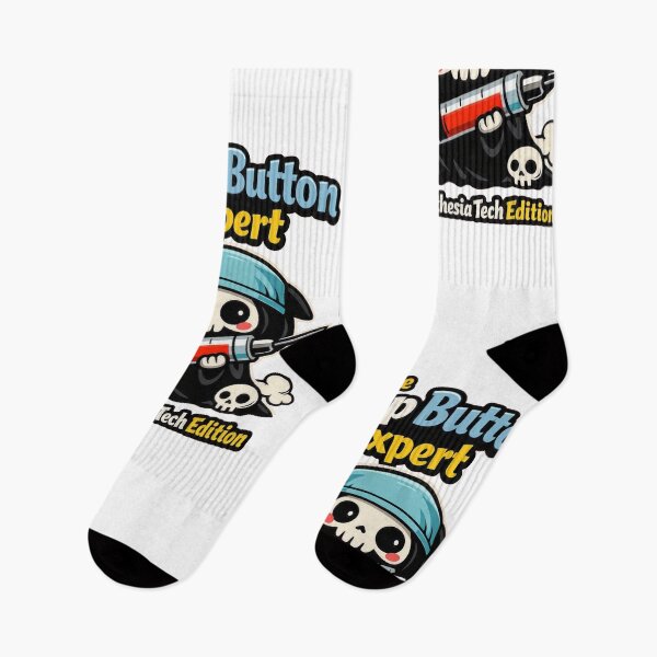 Item preview, The Sleep Button Expert – Funny Kawaii Grim Reaper Medical Design designed and sold by Timeless Junction.