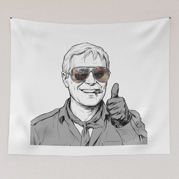 Item preview, Hannibal Smith Classic Sunglasses Reflection designed and sold by Bad-Decisions-Designs.