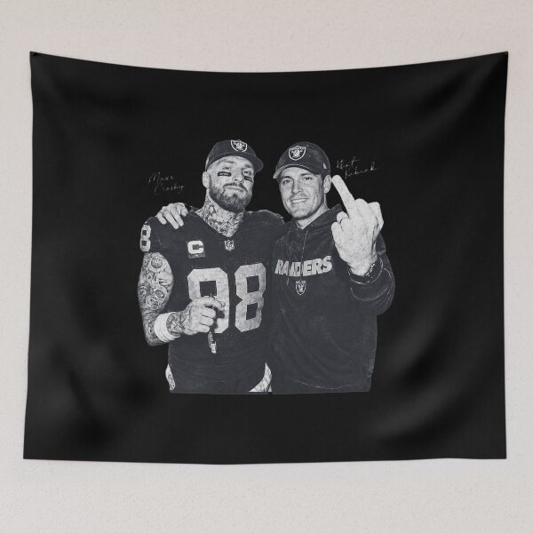 Item preview, Maxx Crosby Kurt Kubiak Raiders Football Vintage  designed and sold by RachelCox66569.