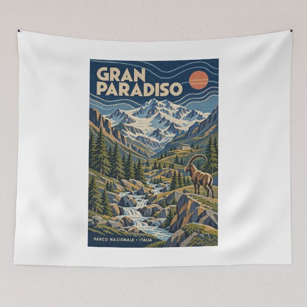Item preview, Parco Nazionale Gran Paradiso - Italia designed and sold by GoodOldVintage.