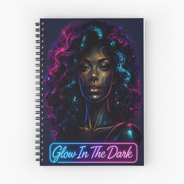 Item preview, Glow in the Dark Neon Portrait designed and sold by FABIOLA1970.