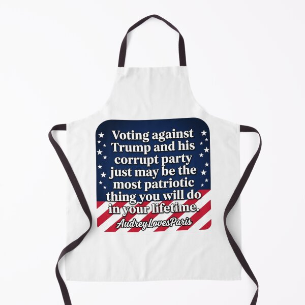 Item preview, Voting Against Trump Most Patriotic Thing Anti MAGA Democrat Blue Wave Protest Decal designed and sold by raedattia.