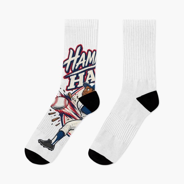 Item preview, Hammerin’ Hank – Cartoon Baseball Legend Tribute designed and sold by JessicaRHolland.