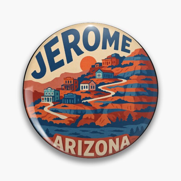 Item preview, Jerome Arizona: Desert Hillside Road designed and sold by CircinusStore.