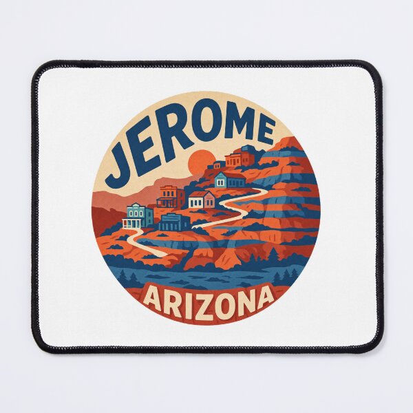 Item preview, Jerome Arizona: Desert Hillside Road designed and sold by CircinusStore.