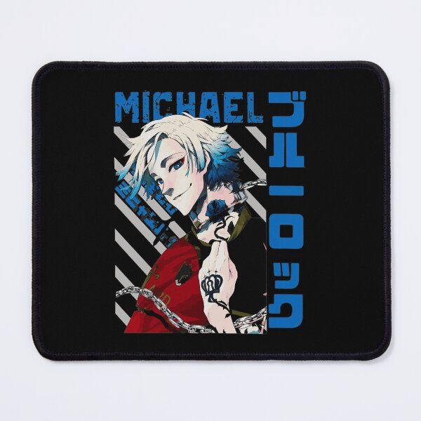 Item preview, Michael Kaiser Blue Lock Anime Streetwear Tee designed and sold by JulieWhit63084.