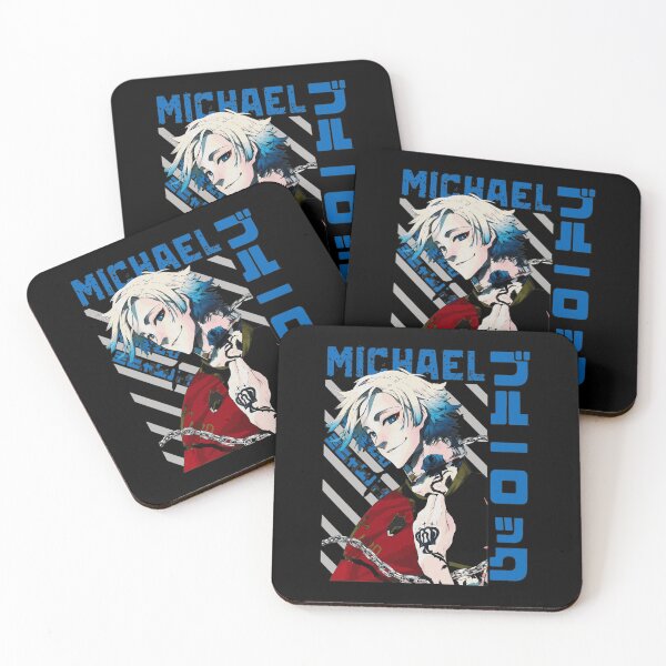 Item preview, Michael Kaiser Blue Lock Anime Streetwear Tee designed and sold by JulieWhit63084.