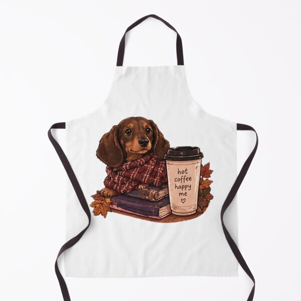 Item preview, Daschund hot coffee happy me designed and sold by anacdg.