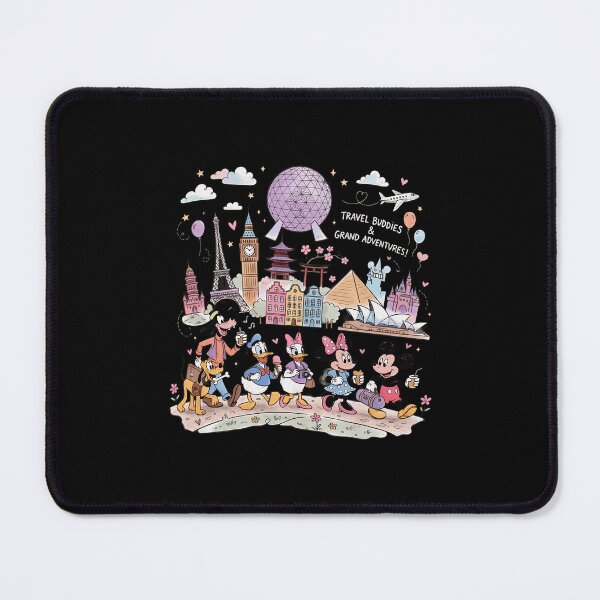 Item preview, Mickey & Friends World Travel Vintage  designed and sold by RachelCox66569.