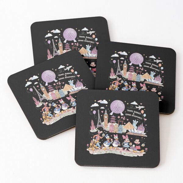 Item preview, Mickey & Friends World Travel Vintage  designed and sold by RachelCox66569.