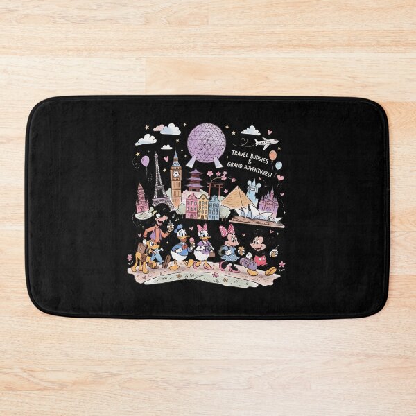 Item preview, Mickey & Friends World Travel Vintage  designed and sold by RachelCox66569.