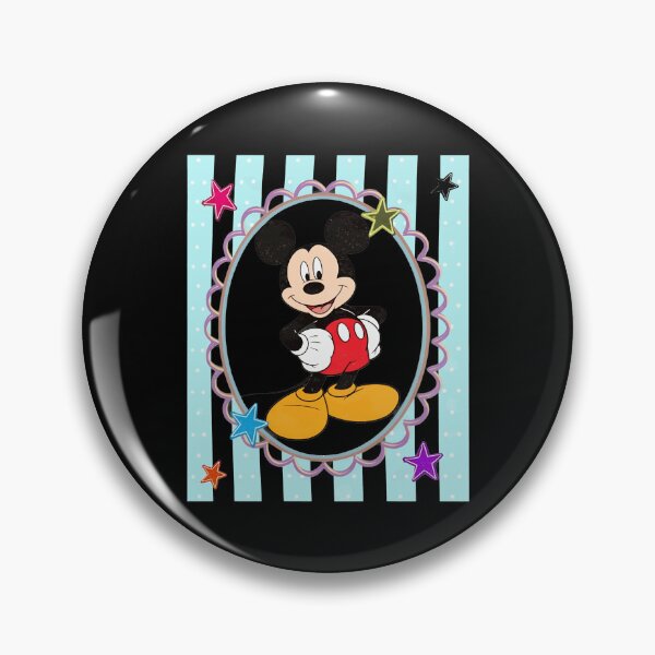 Item preview, Mickey Mouse Retro Oval Stars  designed and sold by KarinaJoh86182.