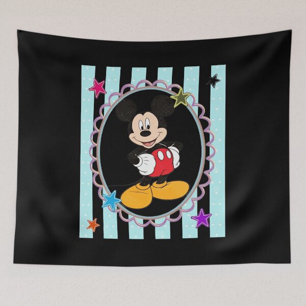 Item preview, Mickey Mouse Retro Oval Stars  designed and sold by KarinaJoh86182.