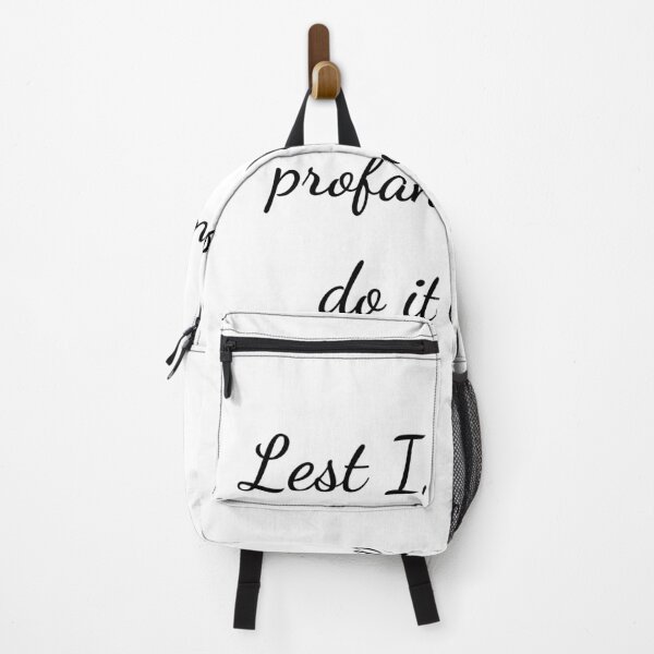 Item preview, “Lest I, too much profane, should do it wrong,” - handwriting black designed and sold by ariksworld.
