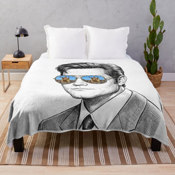 Aperçu de l'œuvre Steve McGarrett Iconic Sunglasses Reflection créée et vendue par Bad-Decisions-Designs.
