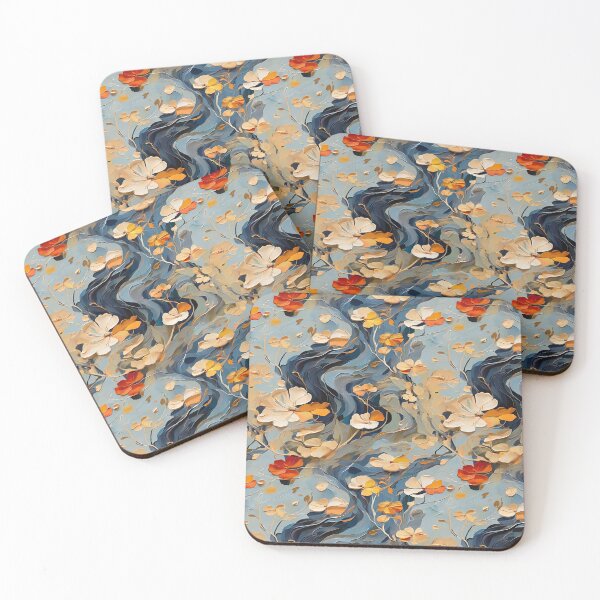 Item preview, Acrylic Flower Painting Pattern Design 3 designed and sold by Domo-Design.