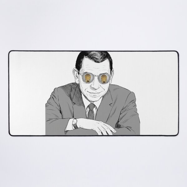 Item preview, Sergeant Joe Friday Iconic Sunglasses Reflection designed and sold by Bad-Decisions-Designs.